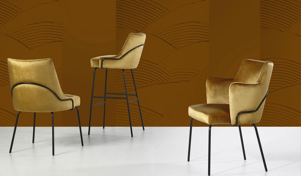 Louvre Tube/S Side Chair-Contractin-Contract Furniture Store