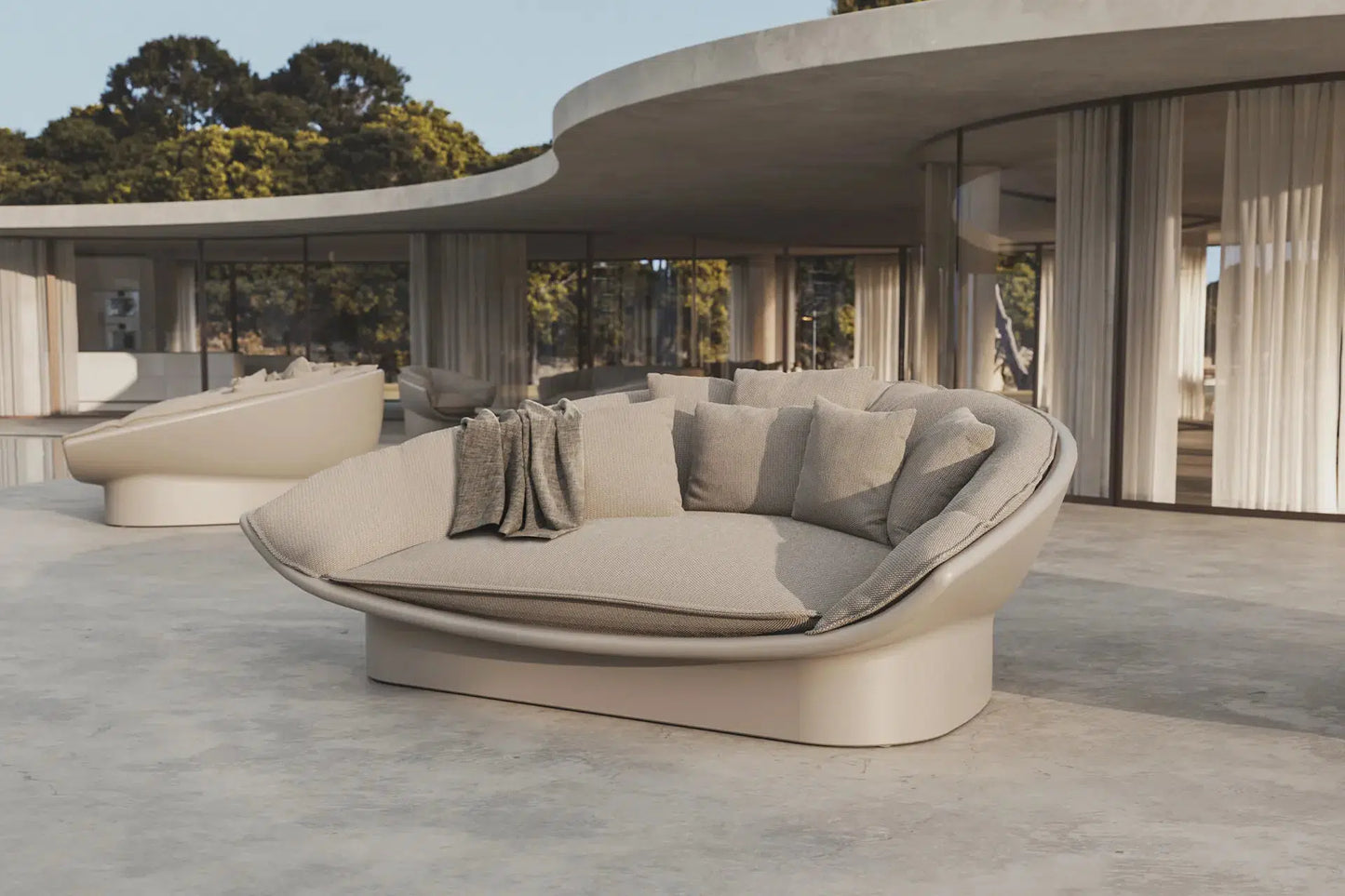 Luna Daybed-Contract Furniture Store for hospitality, leisure & commercial projects