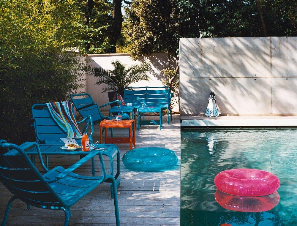 Luxembourg 4161 Low Table/Garden Bench-Contract Furniture Store for hospitality, leisure & commercial projects