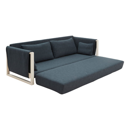 Madison Wood Sofa Bed-Contract Furniture Store for hospitality, leisure & commercial projects