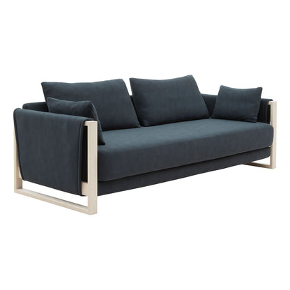 Madison Wood Sofa Bed-Contract Furniture Store for hospitality, leisure & commercial projects