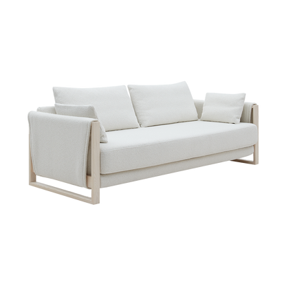 Madison Wood Sofa Bed-Contract Furniture Store for hospitality, leisure & commercial projects