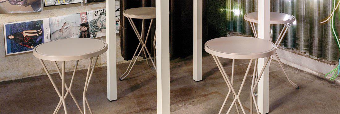 Madrid Low Stool-iSi Contract-Contract Furniture Store