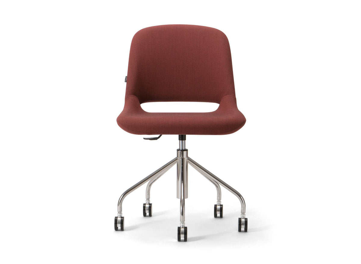 Magda 00 Side Chair c/w Wheels 2-Torre-Contract Furniture Store