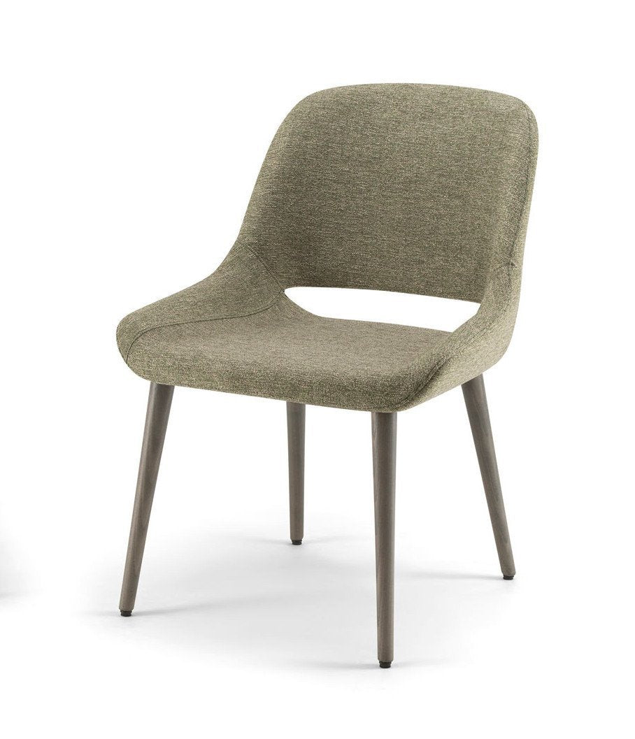 Magda 00 Side Chair c/w Wood Legs-Torre-Contract Furniture Store