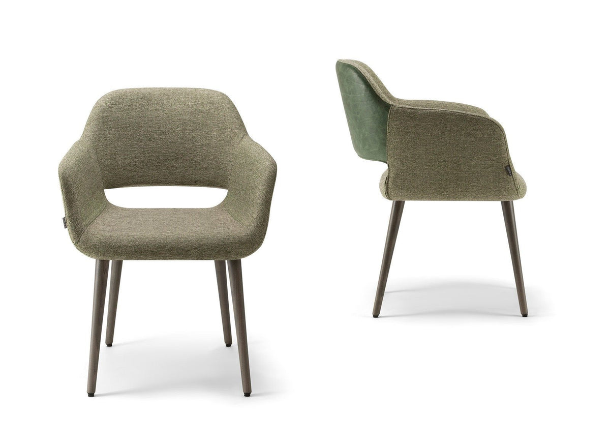 Magda 04 Armchair c/w Wood Legs-Torre-Contract Furniture Store