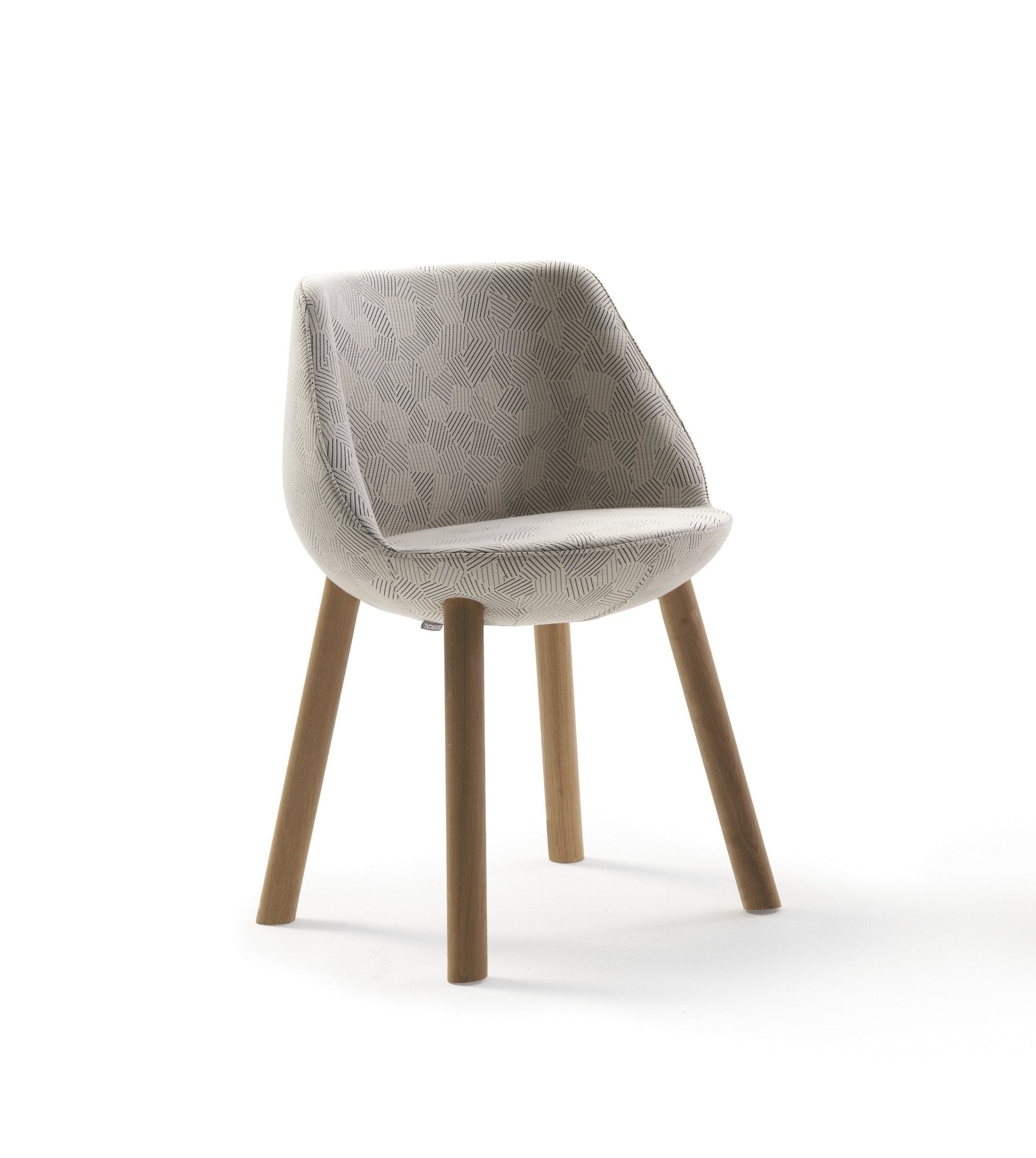 Magnum Side Chair c/w Wood Legs-Sancal-Contract Furniture Store