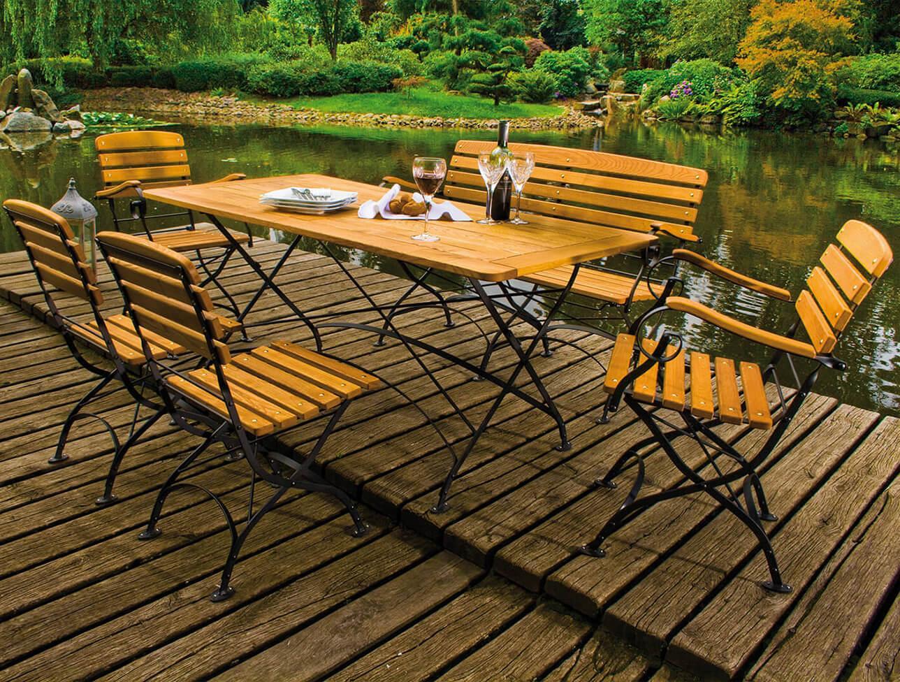 Maja Rectangular Folding Table