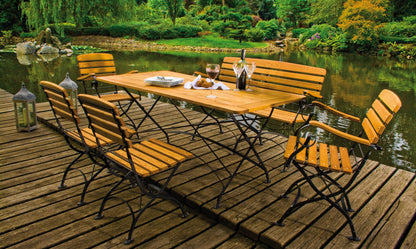 Maja Rectangular Folding Table-Contract Furniture Store for hospitality, leisure & commercial projects