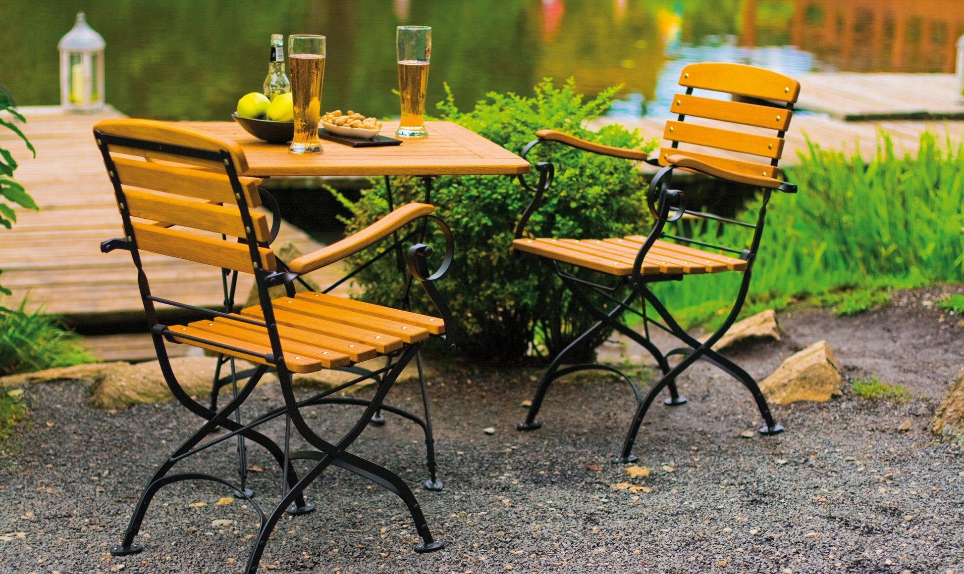 Maja Square Folding Table