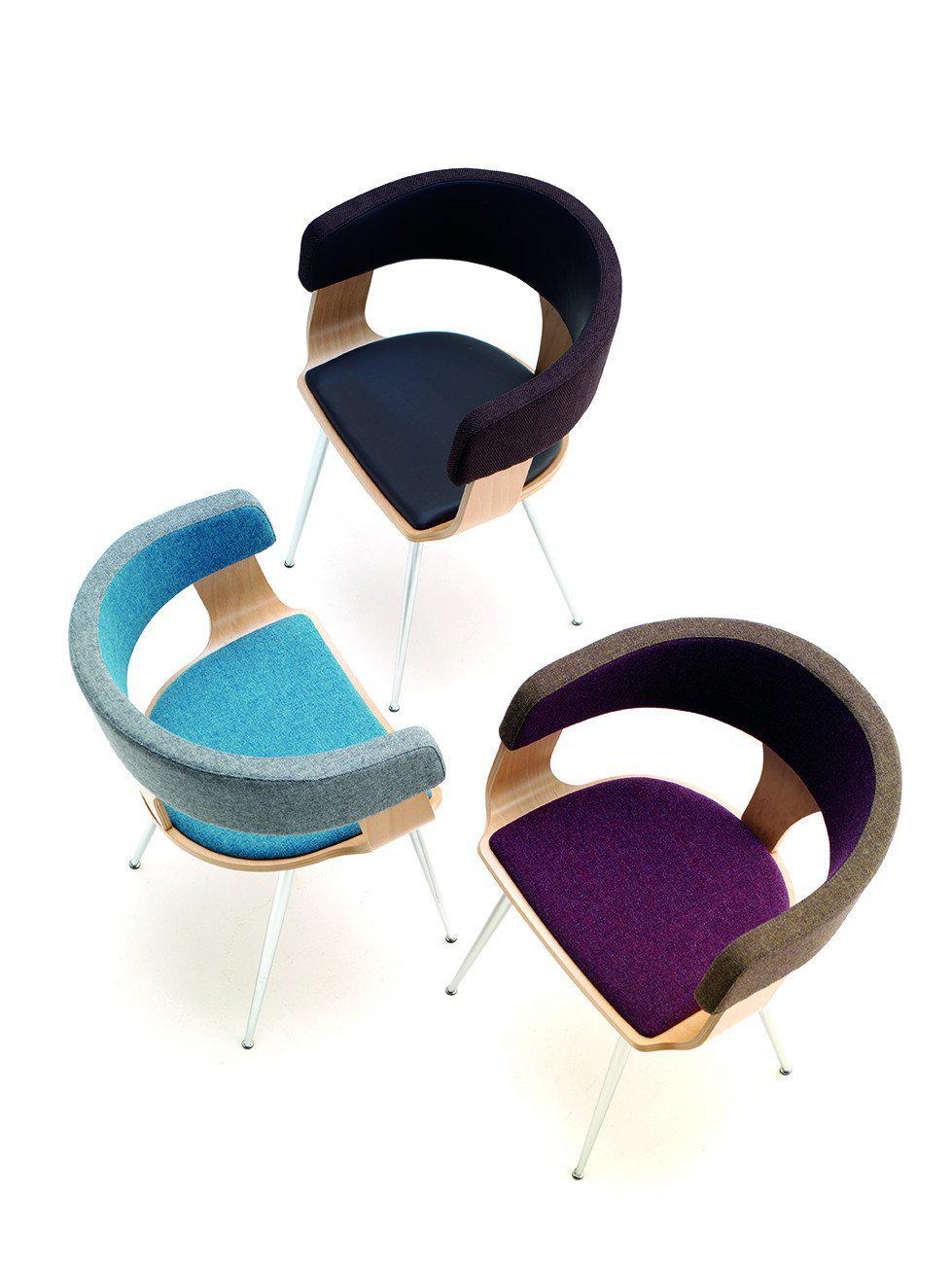 Mali Armchair c/w Metal Legs-Cignini-Contract Furniture Store