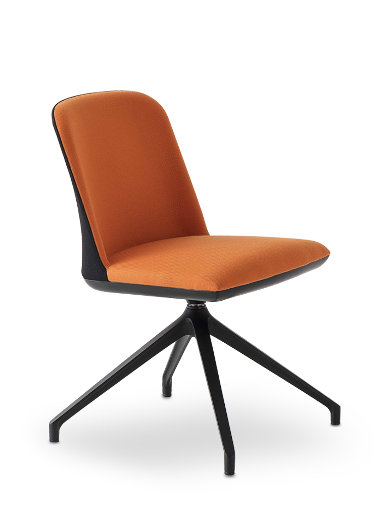 Manaa Slim U Side Chair-Gaber-Contract Furniture Store