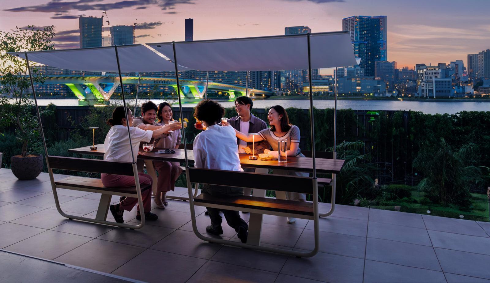 Manille Picnic Table-Contract Furniture Store for hospitality, leisure & commercial projects