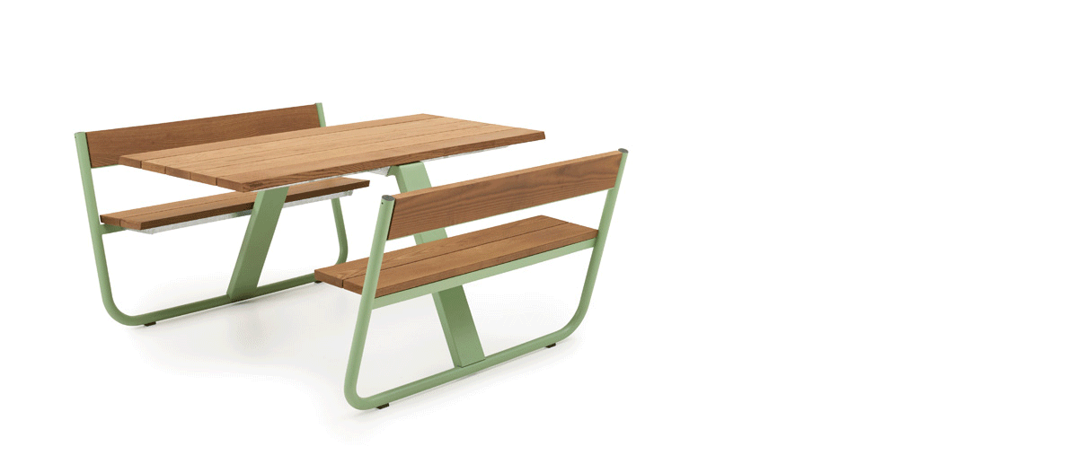 Manille Picnic Table-Contract Furniture Store for hospitality, leisure & commercial projects