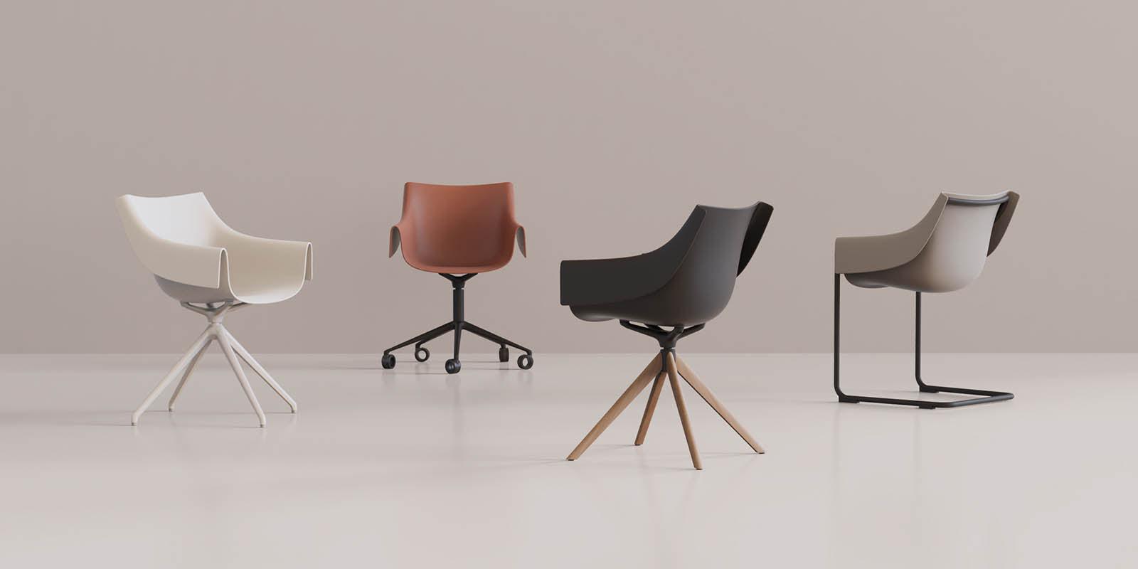 Manta Swivel Armchair-Contract Furniture Store for hospitality, leisure & commercial projects