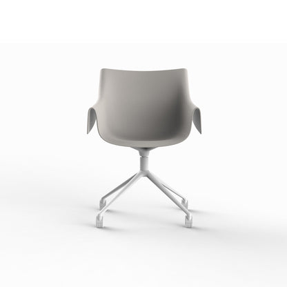 Manta Swivel Caster Armchair-Contract Furniture Store for hospitality, leisure & commercial projects