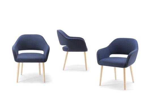 Manu 05 Base 100 Lounge Chair-Contract Furniture Store for hospitality, leisure & commercial projects