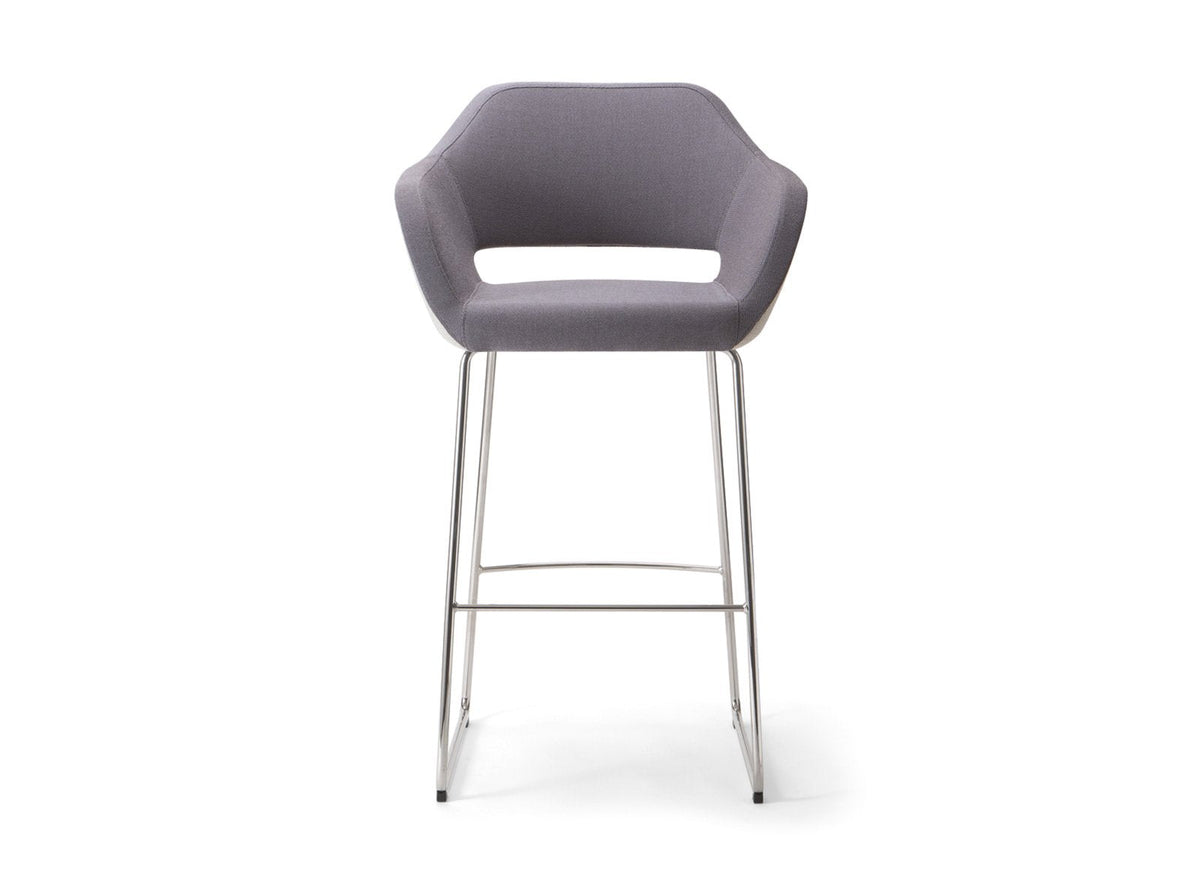 Manu 07 High Stool c/w Sled Legs-Torre-Contract Furniture Store
