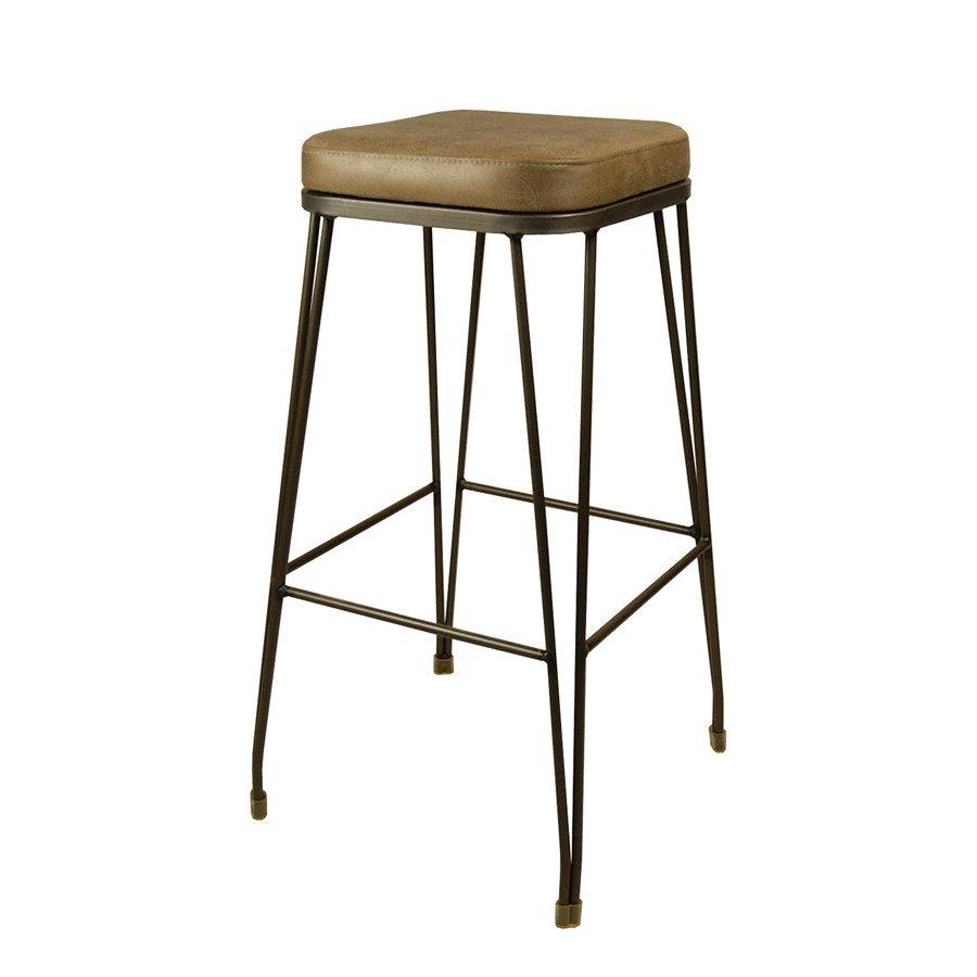Margot Upholstered High Stool-Contract Furniture Store for hospitality, leisure & commercial projects