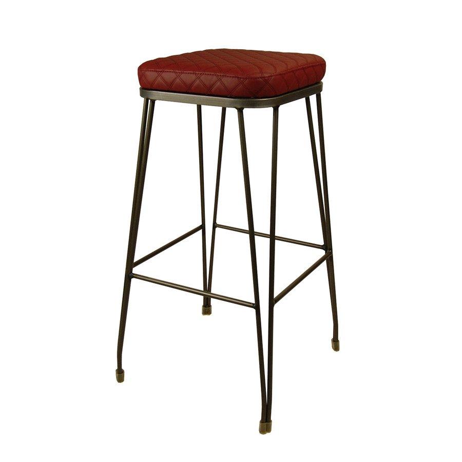 Margot Upholstered High Stool-Contract Furniture Store for hospitality, leisure & commercial projects