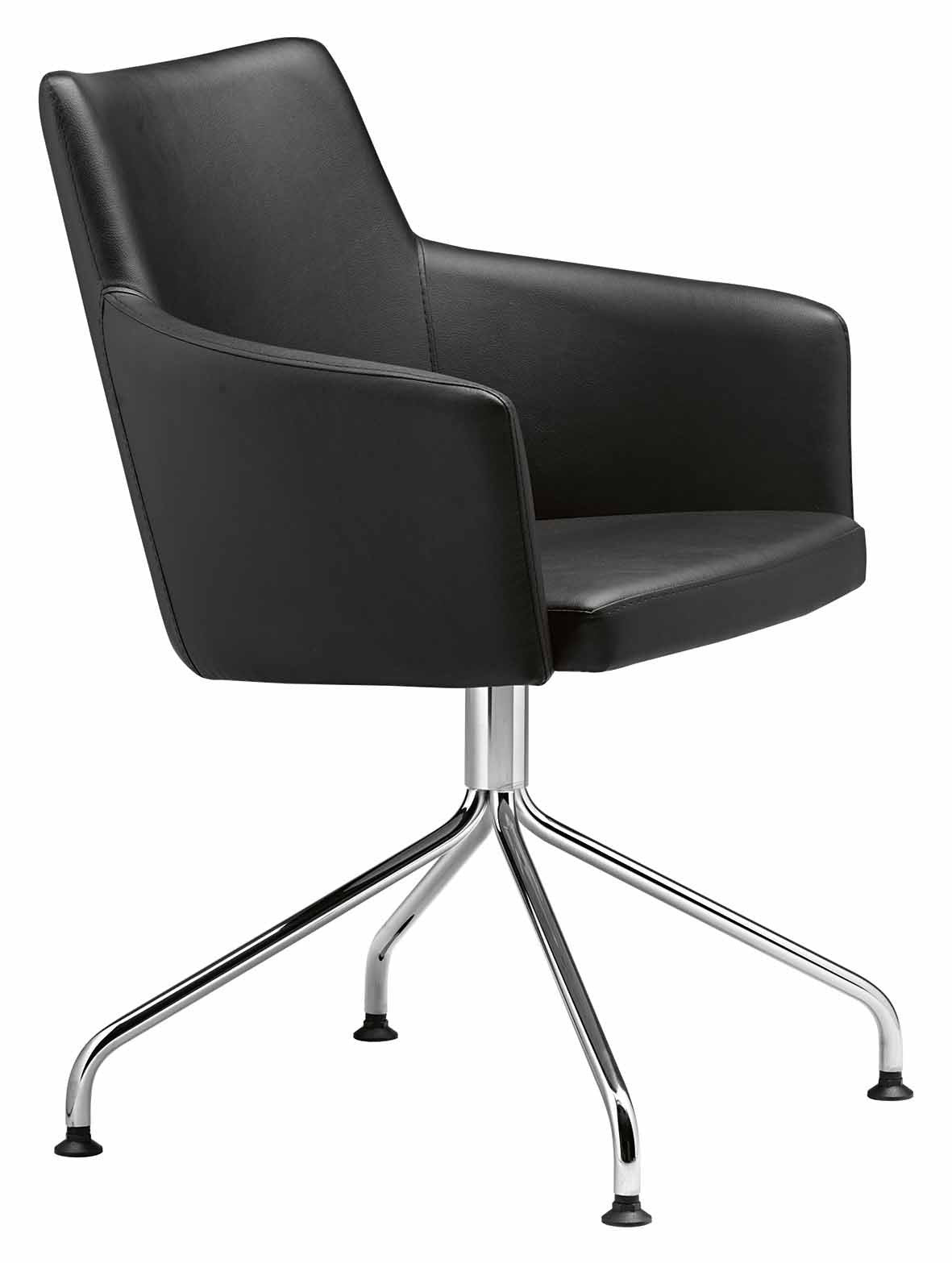 Marka Armchair c/w Spider Base-Metalmobil-Contract Furniture Store