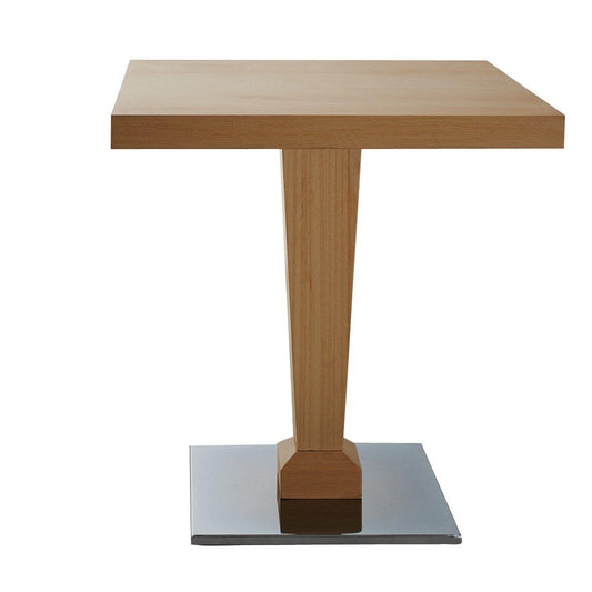 Max Wood Dining Square Base