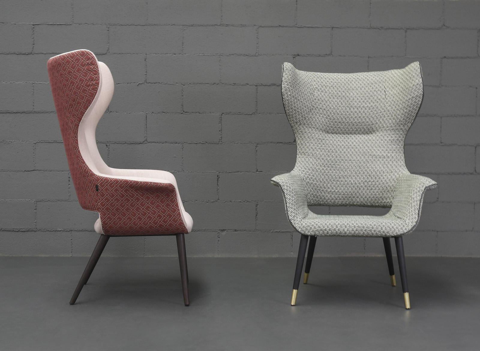 Megan Bergere Base 100 Wing Chair-Contract Furniture Store for hospitality, leisure & commercial projects