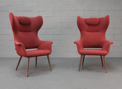 Megan Bergere Base 100 Wing Chair-Contract Furniture Store for hospitality, leisure & commercial projects