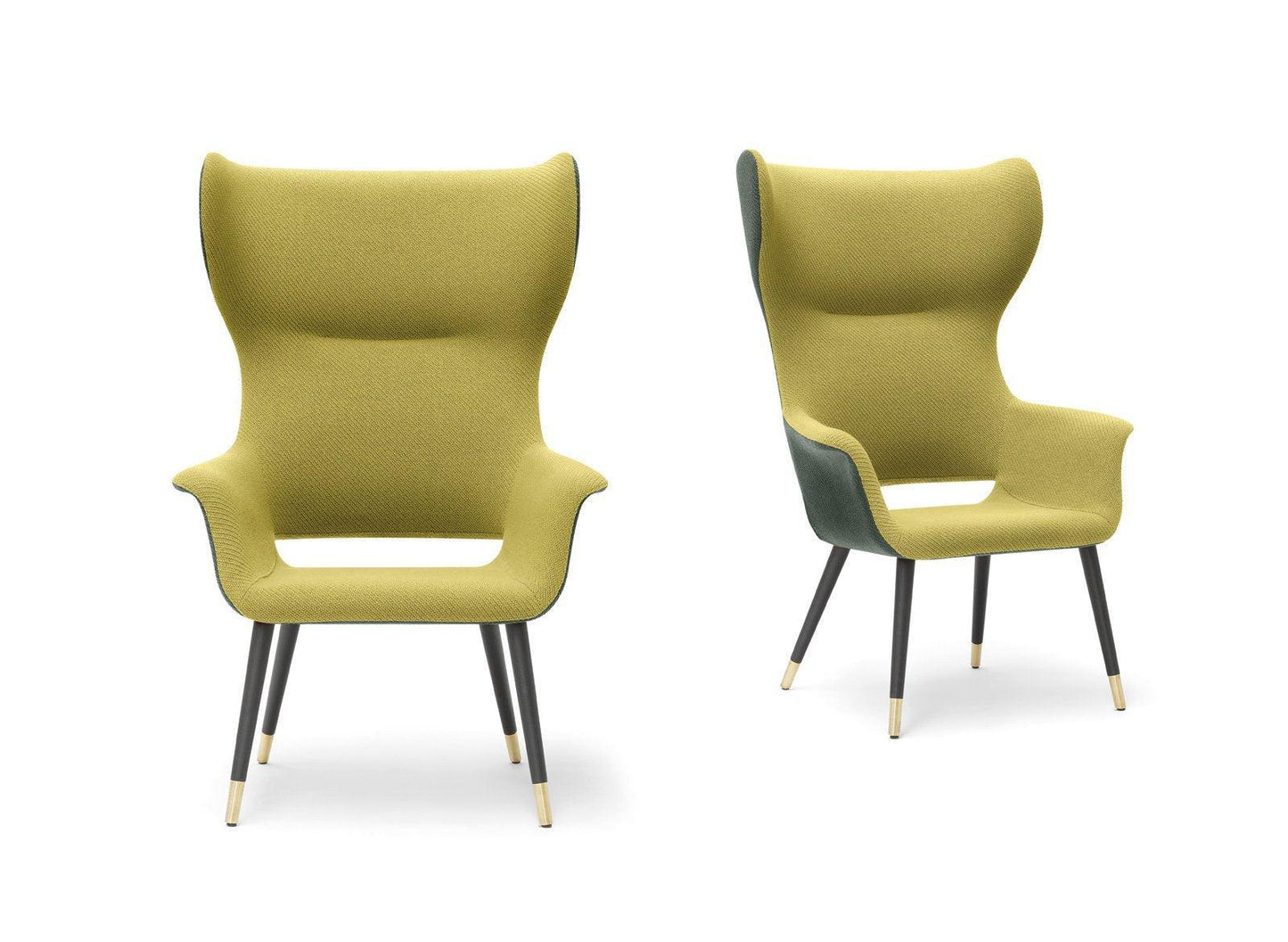 Megan Bergere Base 100 Wing Chair-Contract Furniture Store for hospitality, leisure & commercial projects