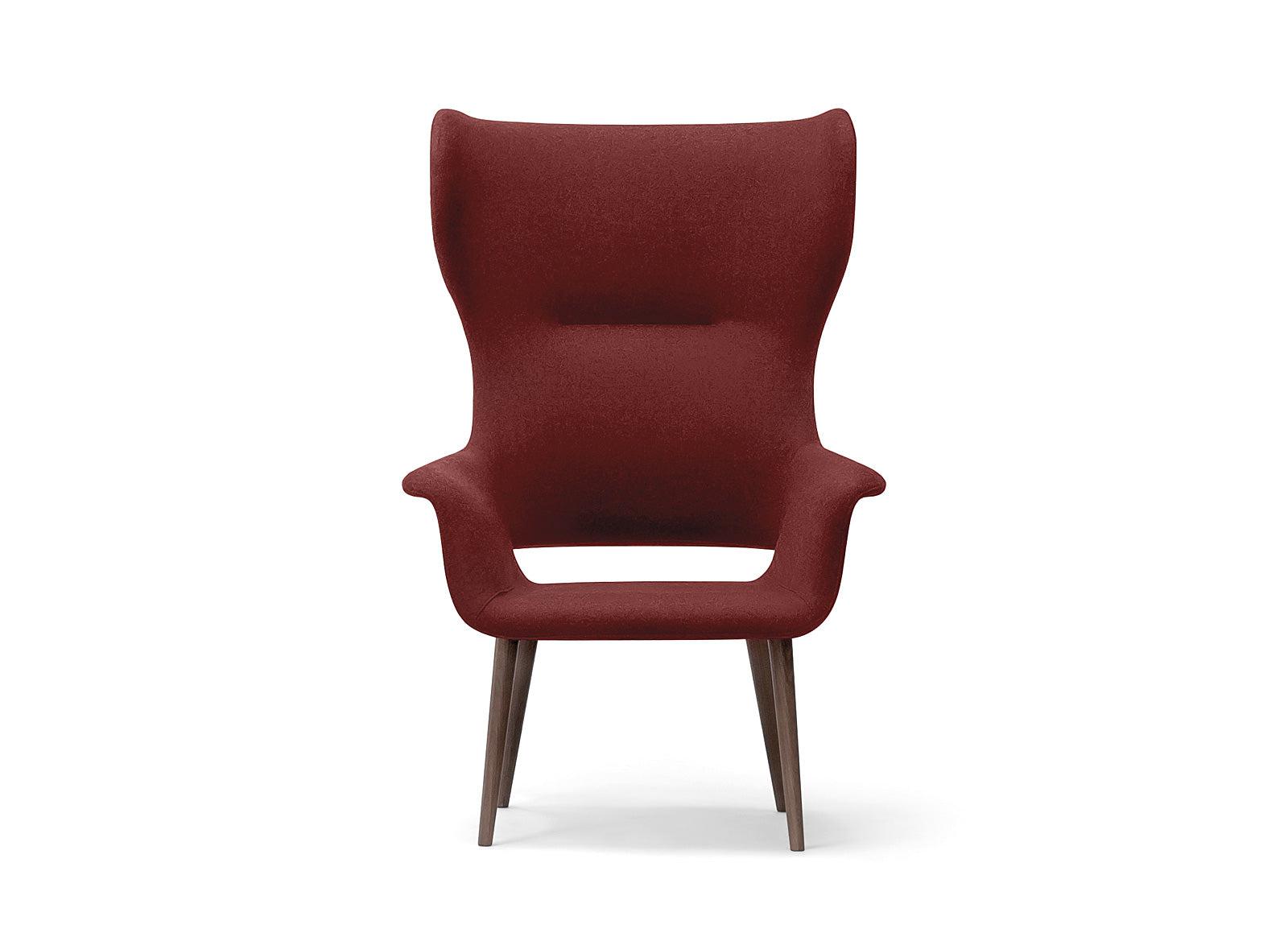 Megan Bergere Base 100 Wing Chair-Contract Furniture Store for hospitality, leisure & commercial projects