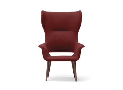 Megan Bergere Base 100 Wing Chair-Contract Furniture Store for hospitality, leisure & commercial projects