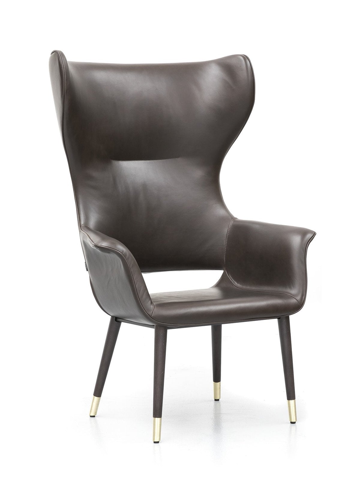 Megan 05 HB Wing Chair c/w Wood Legs-Torre-Contract Furniture Store
