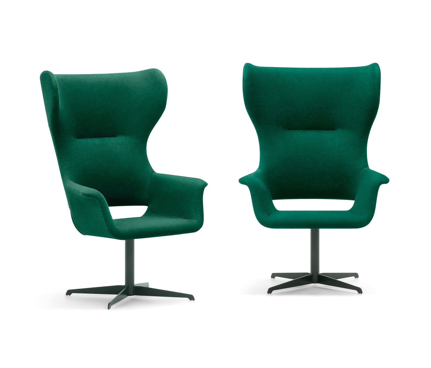 Megan Bergere Base 100 Wing Chair-Contract Furniture Store for hospitality, leisure & commercial projects