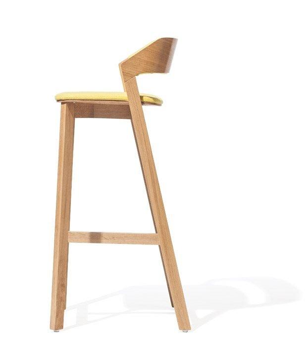 Merano Upholstered High Stool