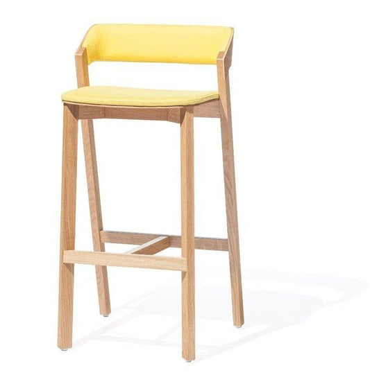 Merano Upholstered High Stool