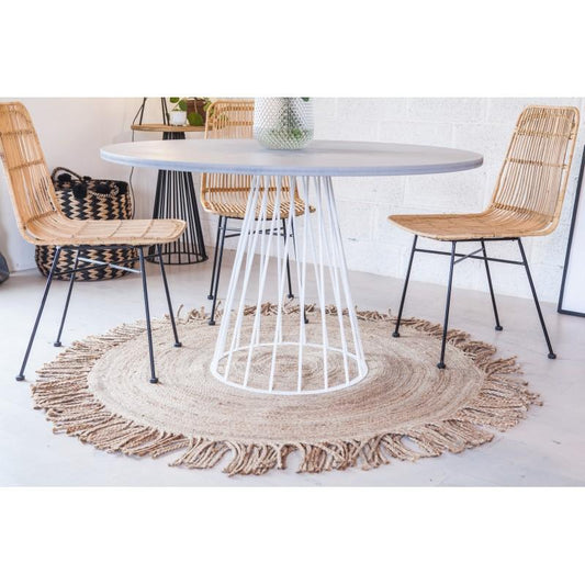 Mercury Medium Round Dining Base