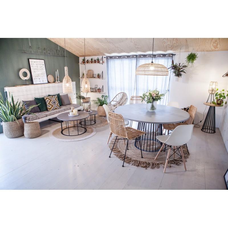 Mercury Small Round Coffee Base-La Fabrique Des Pieds-Contract Furniture Store