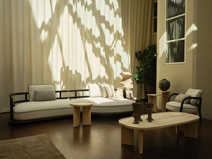Meridies Travertine Coffee Table