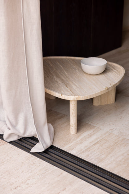 Meridies Travertine Coffee Table-Contract Furniture Store for hospitality, leisure & commercial projects