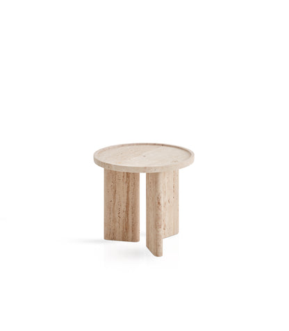Meridies Travertine Coffee Table