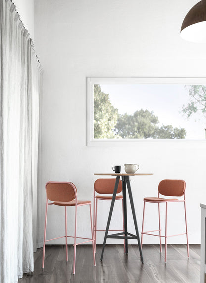 Metis Pad High Stool-Contract Furniture Store for hospitality, leisure & commercial projects