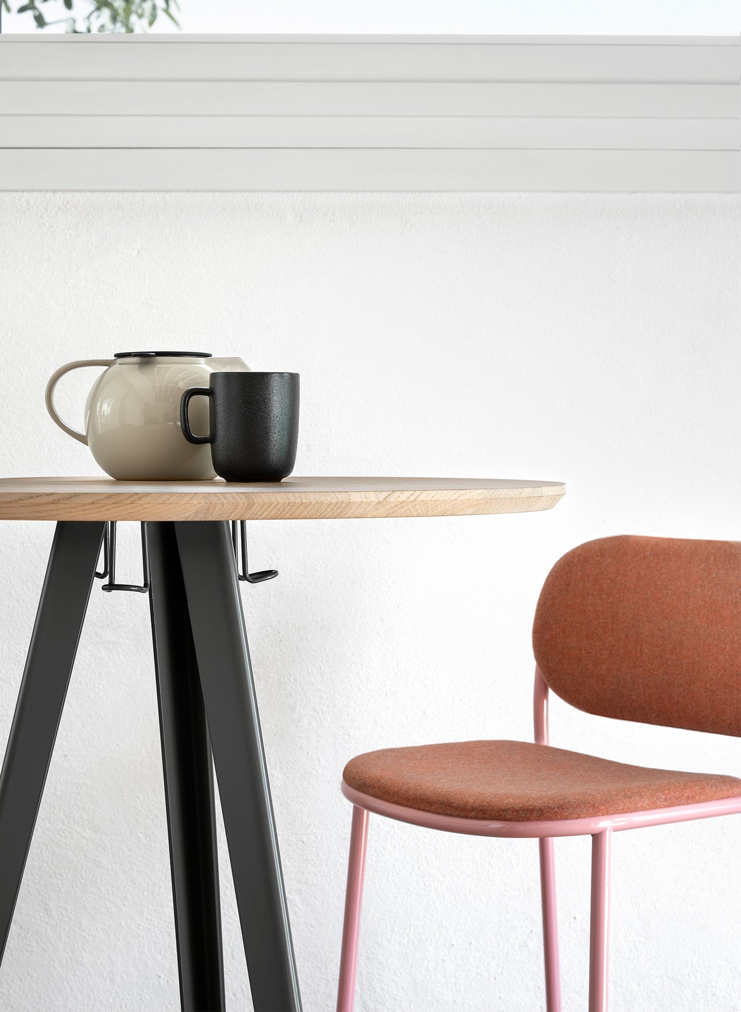 Metis Pad High Stool-Contract Furniture Store for hospitality, leisure & commercial projects