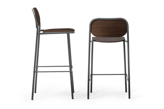 Metis Wood High Stool-Contract Furniture Store for hospitality, leisure & commercial projects