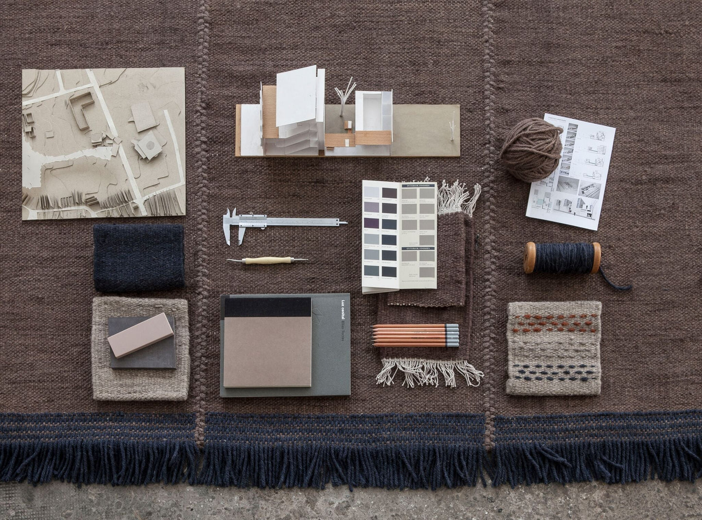 Mia Brown Rug-Contract Furniture Store for hospitality, leisure & commercial projects