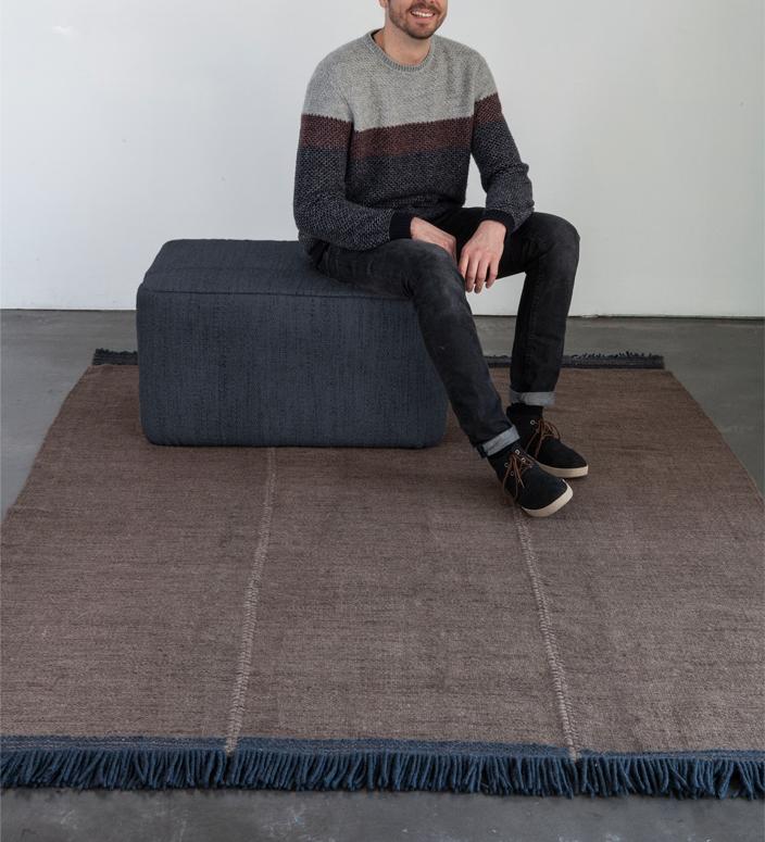 Mia Brown Rug-Contract Furniture Store for hospitality, leisure & commercial projects