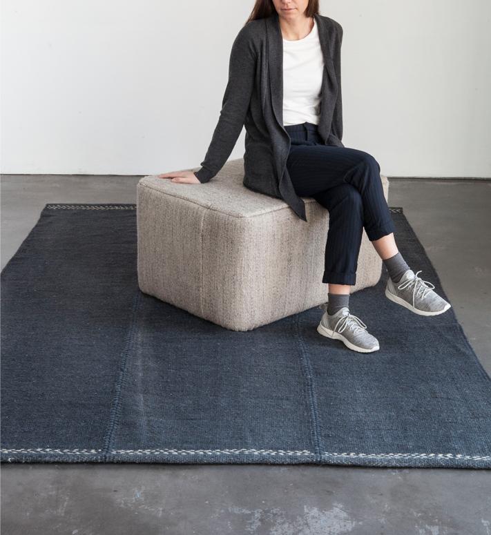 Mia Navy Rug-Contract Furniture Store for hospitality, leisure & commercial projects