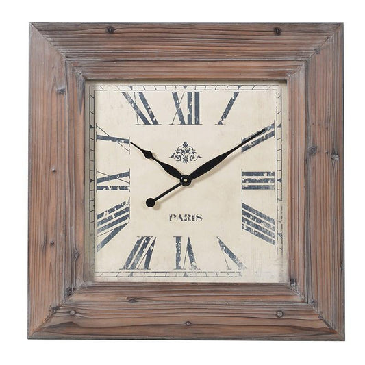 Mirror Frame P Wall Clock