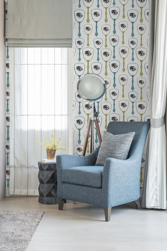 Mirror's Eye Wallpaper-Contract Furniture Store for hospitality, leisure & commercial projects