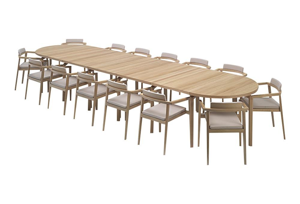 Mix Dining Table c/w Wood Leg-Magnus Oleson-Contract Furniture Store