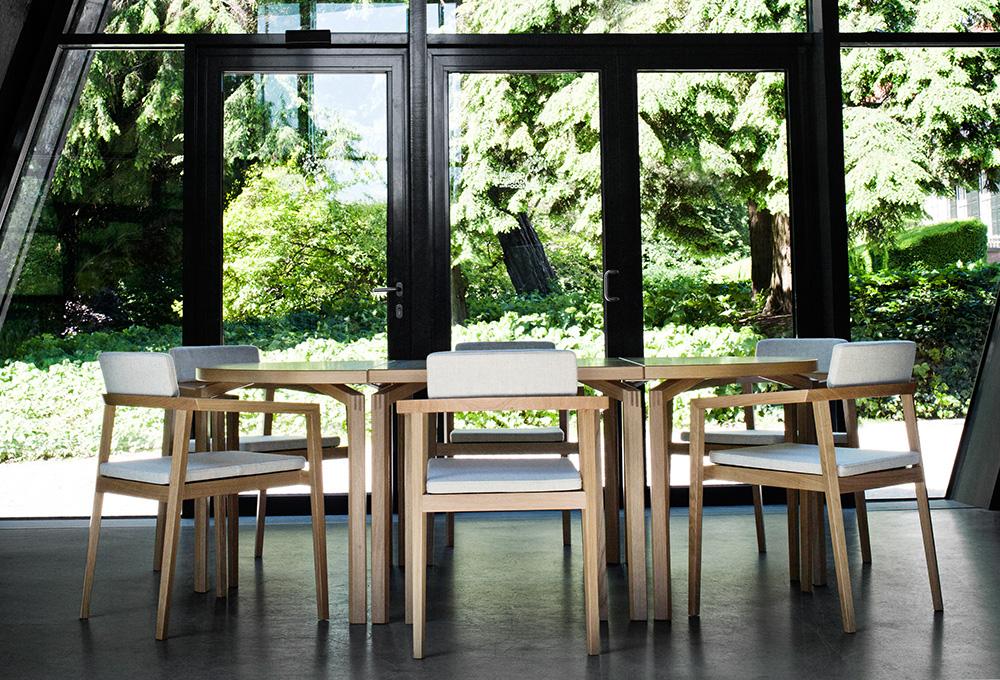 Mix Wood Dining Table